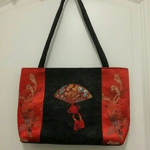 Asian-inspired handbag